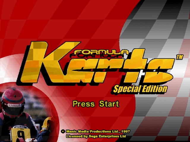 Formula Karts Special Edition screenshot 3 for Sega Saturn